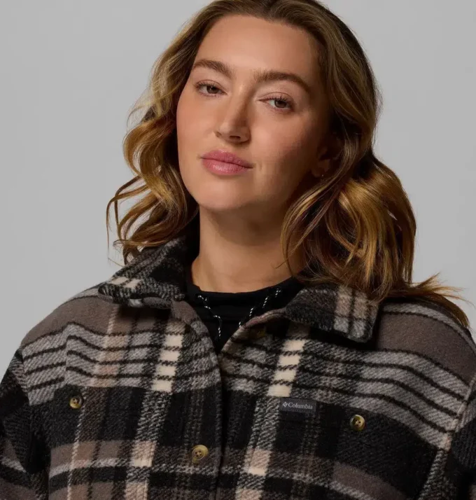 Abrigo largo de lana para mujer Wildest Venture™ – Talla grande