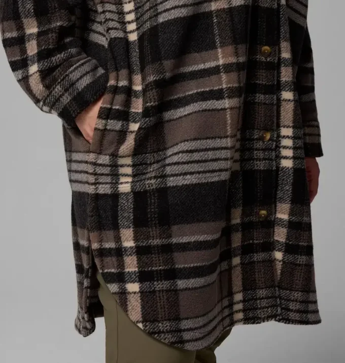 Abrigo largo de lana para mujer Wildest Venture™ – Talla grande