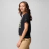 Camisa ajustada de manga corta con estampado Ruby Springs™ para mujer