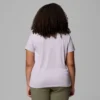 Camisa ajustada de manga corta con estampado Ruby Springs™ para mujer – Talla grande