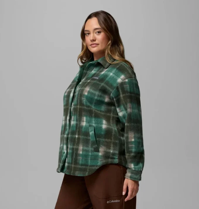 Camisa-chaqueta Benton Springs™ II para mujer – Tallas grandes