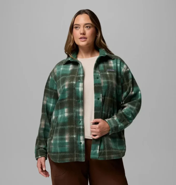 Camisa-chaqueta Benton Springs™ II para mujer – Tallas grandes