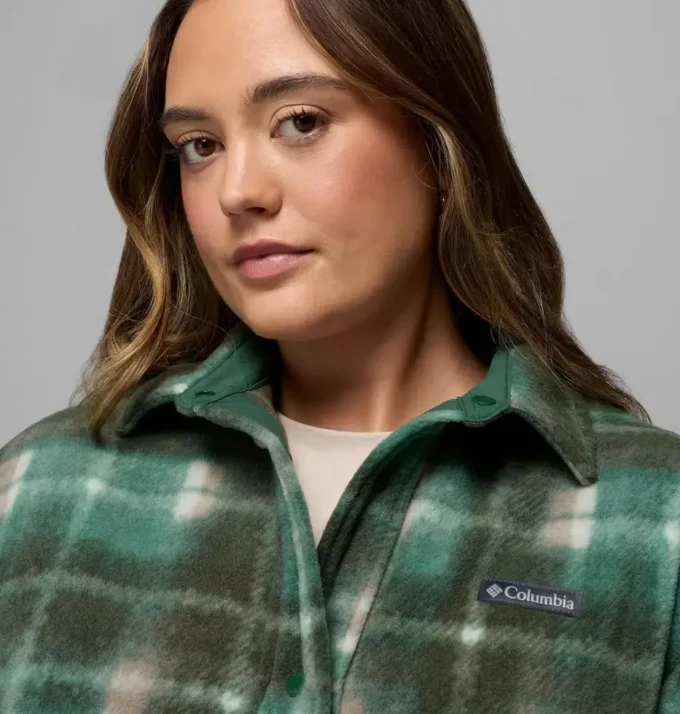 Camisa-chaqueta Benton Springs™ II para mujer – Tallas grandes
