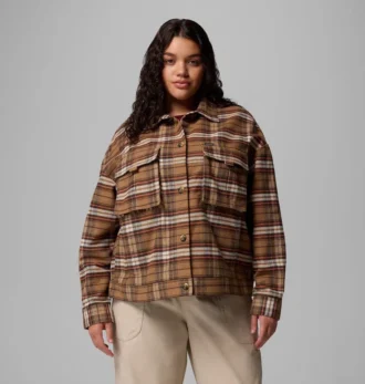 Camisa-chaqueta Wildest Venture™ para mujer – Talla grande