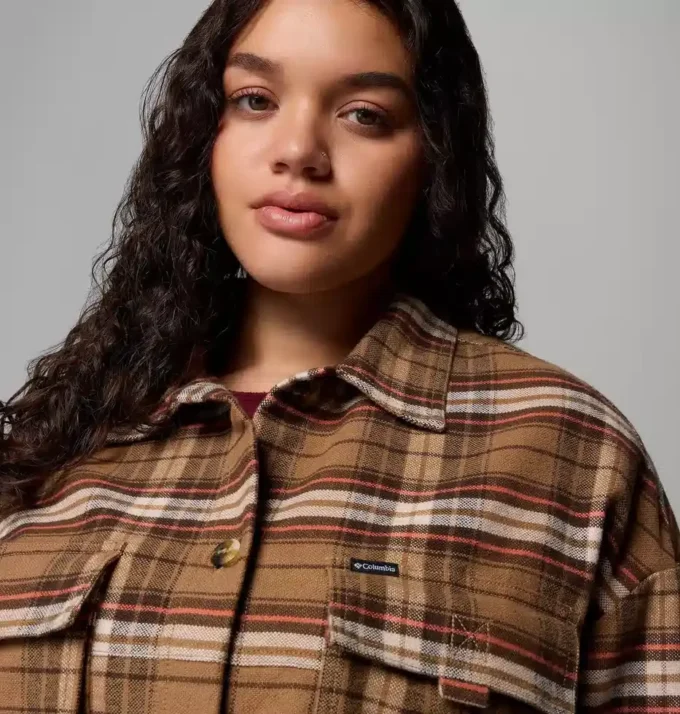 Camisa-chaqueta Wildest Venture™ para mujer – Talla grande