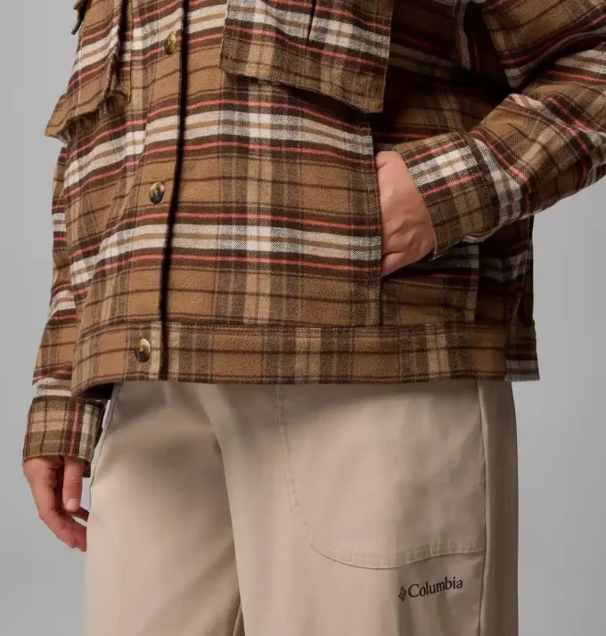 Camisa-chaqueta Wildest Venture™ para mujer – Talla grande
