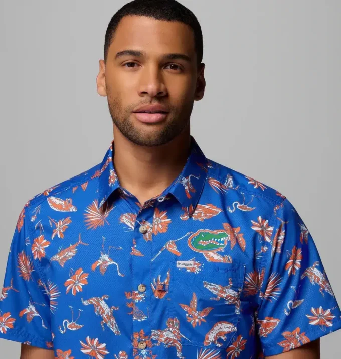 Camisa Collegiate PFG Super Slack Tide™ para hombre – Florida