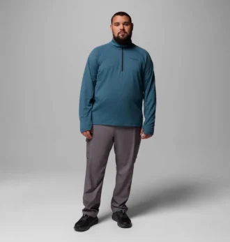 Camisa con media cremallera DriVenture™ para hombre – Talla grande