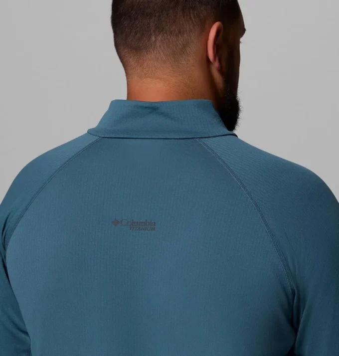 Camisa con media cremallera DriVenture™ para hombre – Talla grande Camisa con media cremallera DriVenture™ para hombre – Talla grande