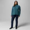 Camisa con media cremallera DriVenture™ para mujer – Tallas grandes Camisa con media cremallera DriVenture™ para mujer – Tallas grandes