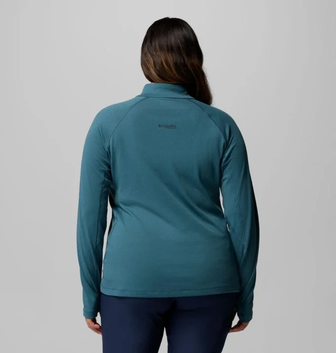 Camisa con media cremallera DriVenture™ para mujer – Tallas grandes Camisa con media cremallera DriVenture™ para mujer – Tallas grandes