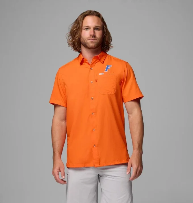 Camisa de campamento PFG Slack Tide™ para hombre – Florida