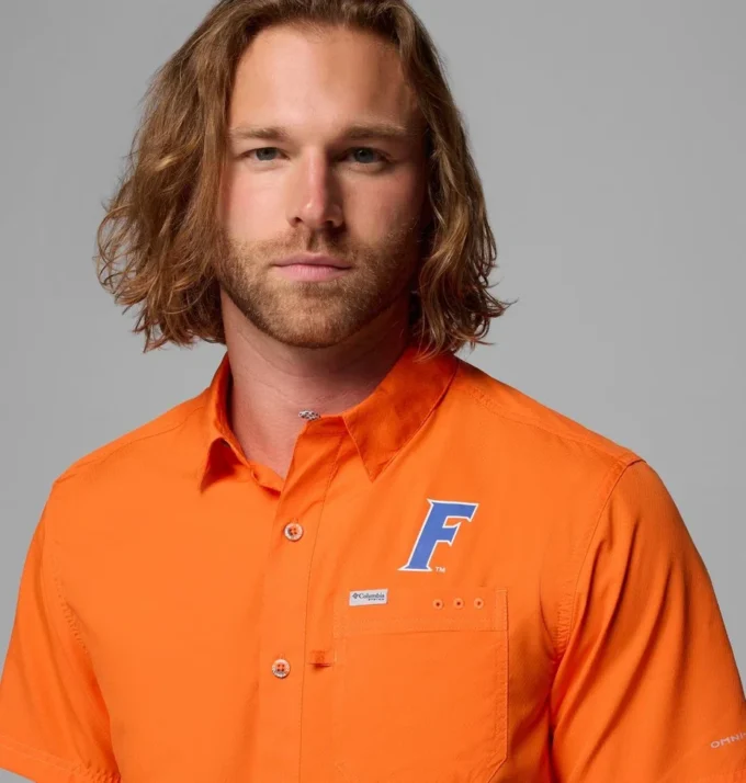 Camisa de campamento PFG Slack Tide™ para hombre – Florida