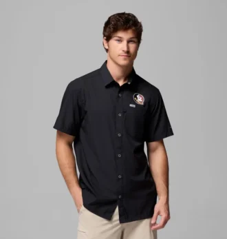 Camisa de campamento PFG Slack Tide™ para hombre – Florida State