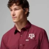 Camisa de campamento PFG Slack Tide™ para hombre – Texas A&M