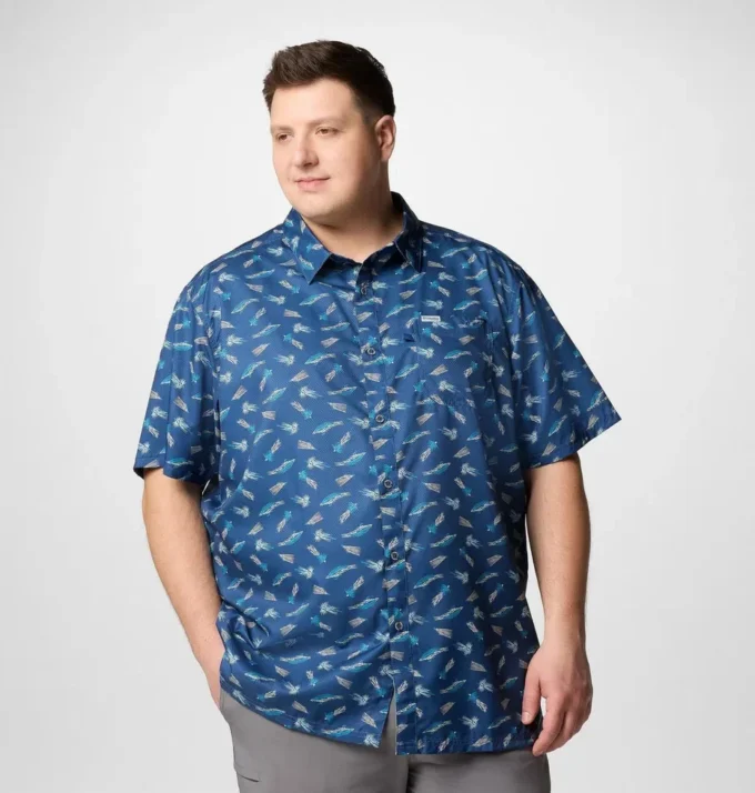 Camisa de campamento PFG Super Slack Tide™ para hombre – Talla grande Camisa de campamento PFG Super Slack Tide™ para hombre – Talla grande