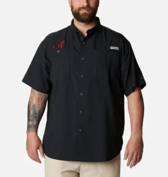 Camisa de manga corta Collegiate PFG Tamiami™ para hombre – Talla grande – Alabama