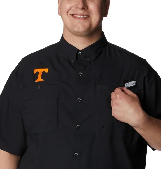 Camisa de manga corta Collegiate PFG Tamiami™ para hombre – Talla grande – Tennessee Camisa de manga corta Collegiate PFG Tamiami™ para hombre – Talla grande – Tennessee