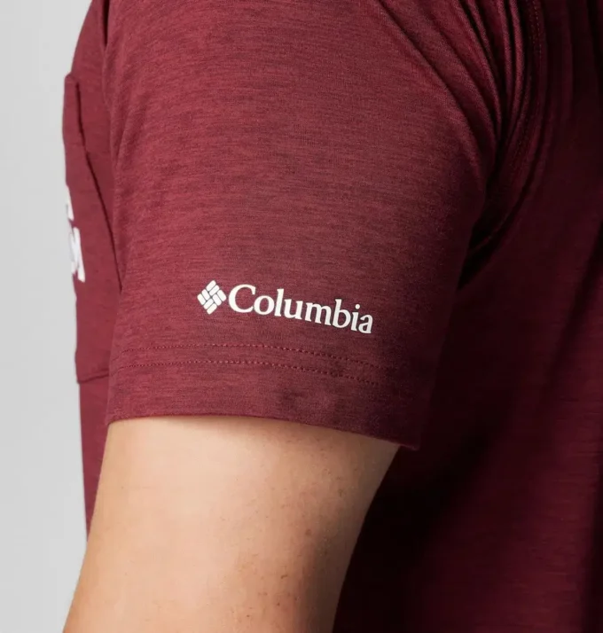 Camisa de manga corta Collegiate Trail™ para hombre – Texas A&M