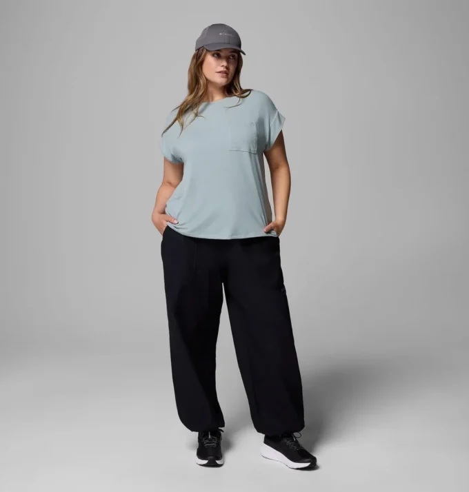 Camisa de manga corta Daniela Falls™ para mujer – Talla grande
