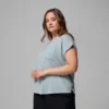Camisa de manga corta Daniela Falls™ para mujer – Talla grande