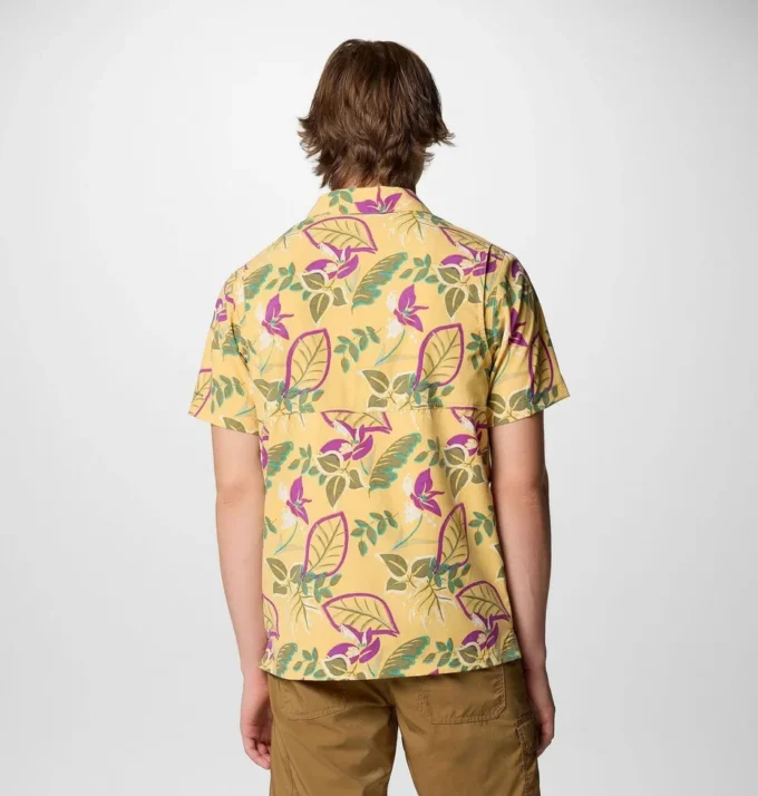 Camisa de manga corta estampada Men Tech Trail™ Utility