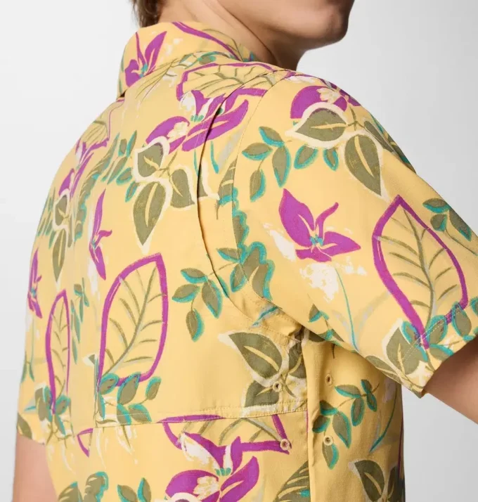 Camisa de manga corta estampada Men Tech Trail™ Utility