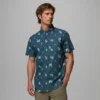 Camisa de manga corta estampada Rapid Rivers™ para hombre – Tall