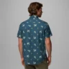 Camisa de manga corta estampada Rapid Rivers™ para hombre – Tall