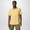 Camisa de manga corta lisa Utilizer™ II para hombre