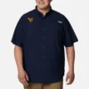 Camisa de manga corta para hombre Collegiate PFG Tamiami™ – Talla grande – West Virginia Camisa de manga corta para hombre Collegiate PFG Tamiami™ – Talla grande – West Virginia