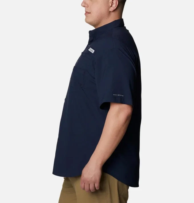 Camisa de manga corta para hombre Collegiate PFG Tamiami™ – Talla grande – West Virginia Camisa de manga corta para hombre Collegiate PFG Tamiami™ – Talla grande – West Virginia
