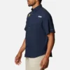 Camisa de manga corta para hombre Collegiate PFG Tamiami™ – West Virginia Camisa de manga corta para hombre Collegiate PFG Tamiami™ – West Virginia