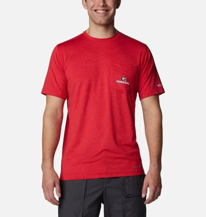 Camisa de manga corta para hombre Collegiate Trail™ – Georgia Camisa de manga corta para hombre Collegiate Trail™ – Georgia