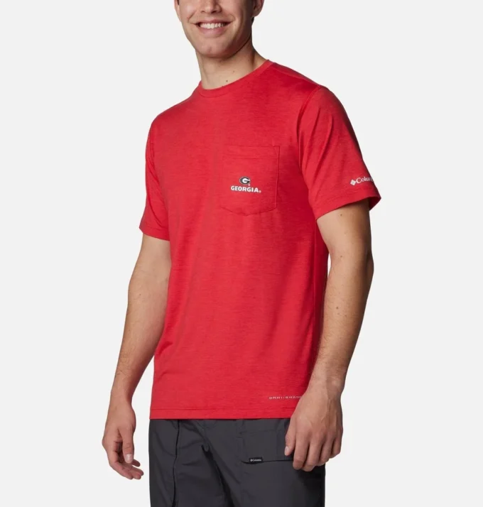 Camisa de manga corta para hombre Collegiate Trail™ – Georgia Camisa de manga corta para hombre Collegiate Trail™ – Georgia
