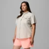 Camisa de manga corta PFG Bahama™ para mujer – Talla grande