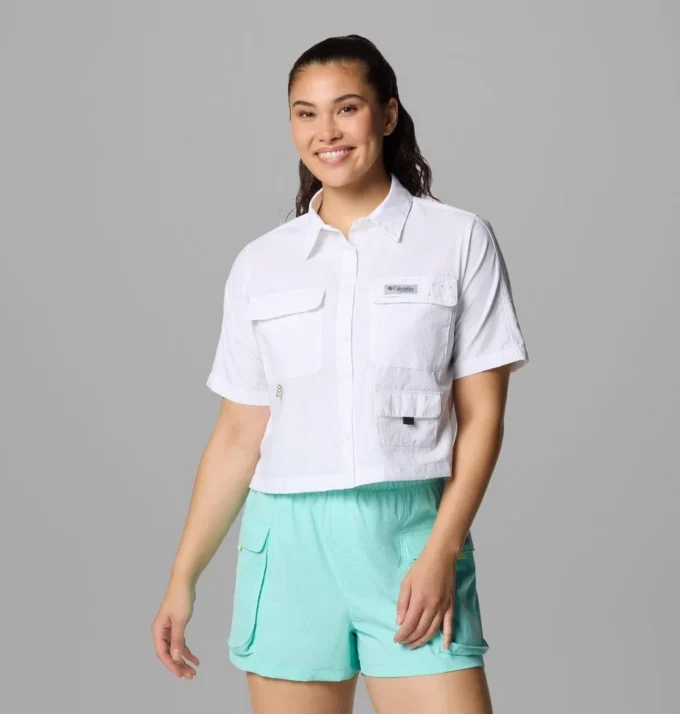 Camisa de manga corta PFG Open Water™ para mujer Camisa de manga corta PFG Open Water™ para mujer