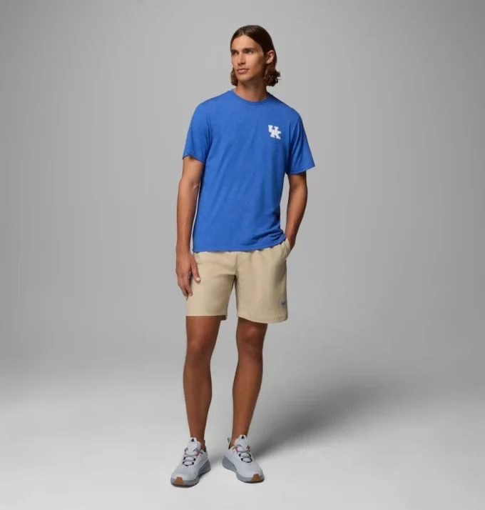 Camisa de manga corta PFG™ para hombre, estilo universitario – Kentucky Camisa de manga corta PFG™ para hombre, estilo universitario – Kentucky