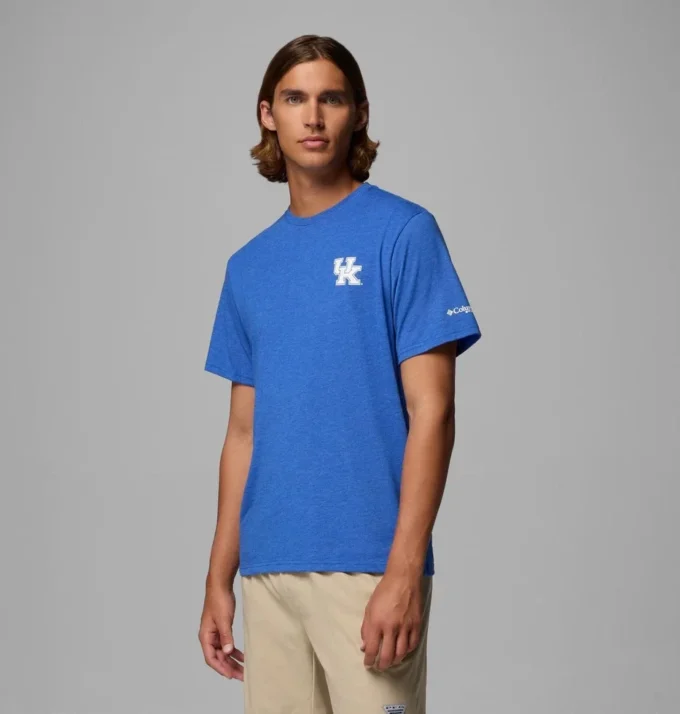 Camisa de manga corta PFG™ para hombre, estilo universitario – Kentucky Camisa de manga corta PFG™ para hombre, estilo universitario – Kentucky
