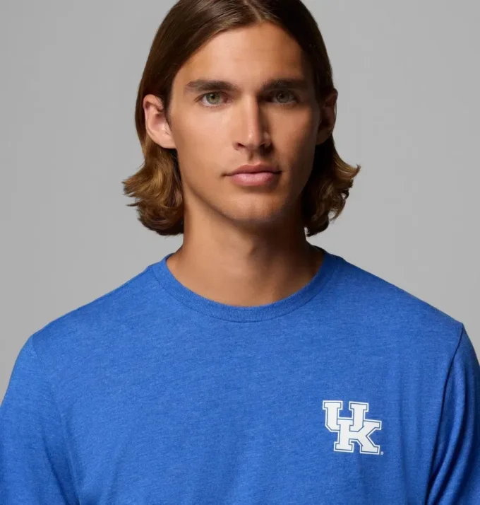 Camisa de manga corta PFG™ para hombre, estilo universitario – Kentucky Camisa de manga corta PFG™ para hombre, estilo universitario – Kentucky