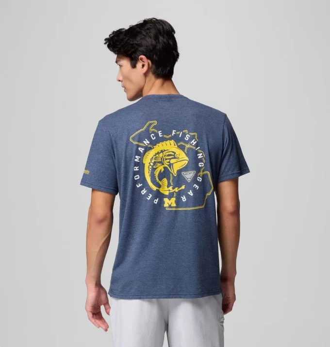 Camisa de manga corta PFG™ para hombre – Michigan Camisa de manga corta PFG™ para hombre – Michigan