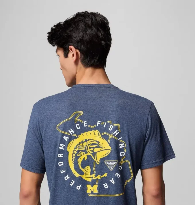 Camisa de manga corta PFG™ para hombre – Michigan Camisa de manga corta PFG™ para hombre – Michigan