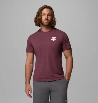 Camisa de manga corta PFG™ para hombre – Texas A&M
