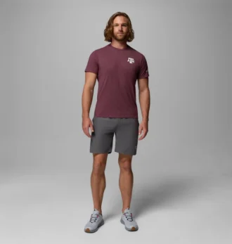 Camisa de manga corta PFG™ para hombre – Texas A&M