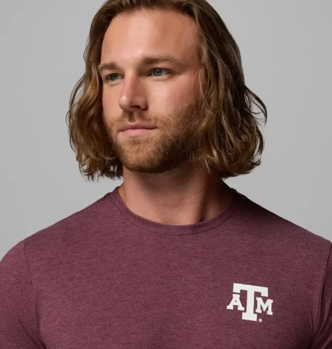 Camisa de manga corta PFG™ para hombre – Texas A&M