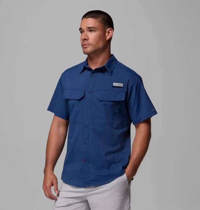 Camisa de manga corta PFG Skiff Guide™ II para hombre Camisa de manga corta PFG Skiff Guide™ II para hombre