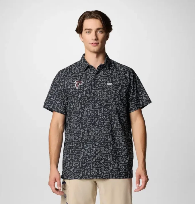 Camisa de manga corta PFG Super Slack Tide™ para hombre – Atlanta Falcons Camisa de manga corta PFG Super Slack Tide™ para hombre – Atlanta Falcons