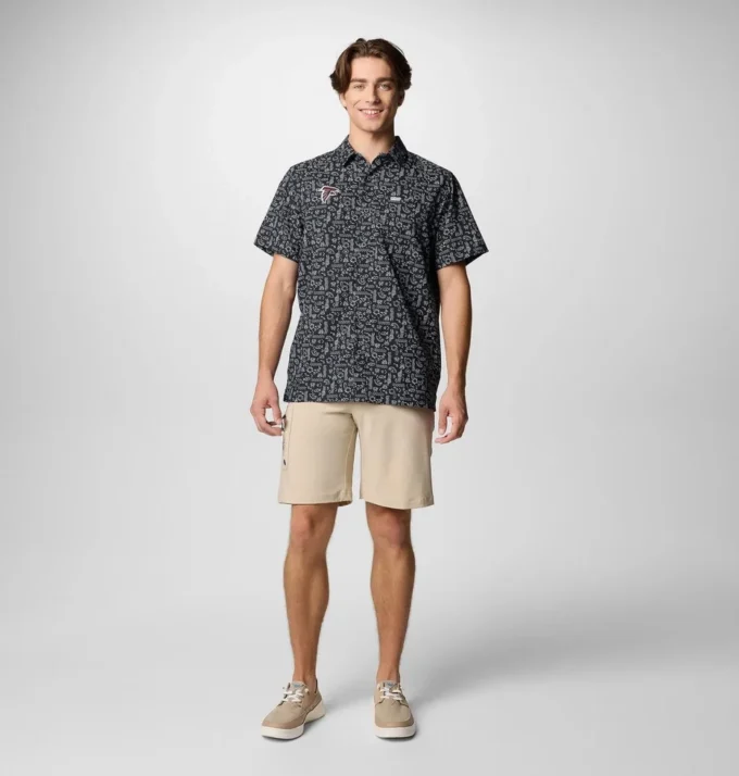 Camisa de manga corta PFG Super Slack Tide™ para hombre – Atlanta Falcons Camisa de manga corta PFG Super Slack Tide™ para hombre – Atlanta Falcons
