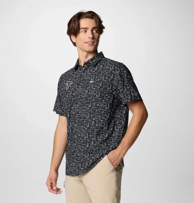 Camisa de manga corta PFG Super Slack Tide™ para hombre – Atlanta Falcons Camisa de manga corta PFG Super Slack Tide™ para hombre – Atlanta Falcons