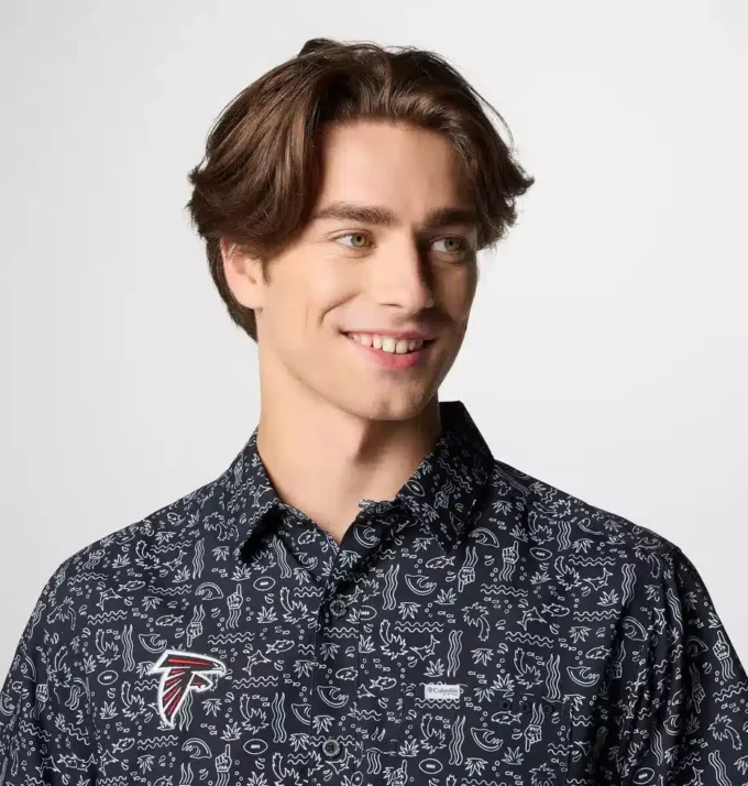 Camisa de manga corta PFG Super Slack Tide™ para hombre – Atlanta Falcons Camisa de manga corta PFG Super Slack Tide™ para hombre – Atlanta Falcons